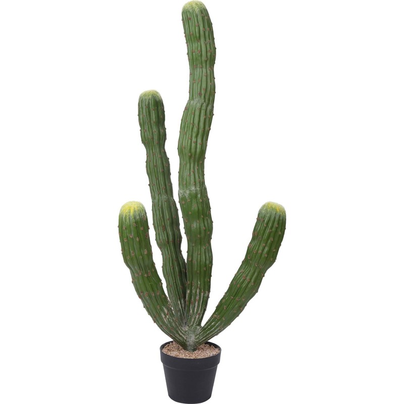 Yinleus 43Inch Artificial Cactus Faux Cacti Fake Cactus Saguaro Potted Plants