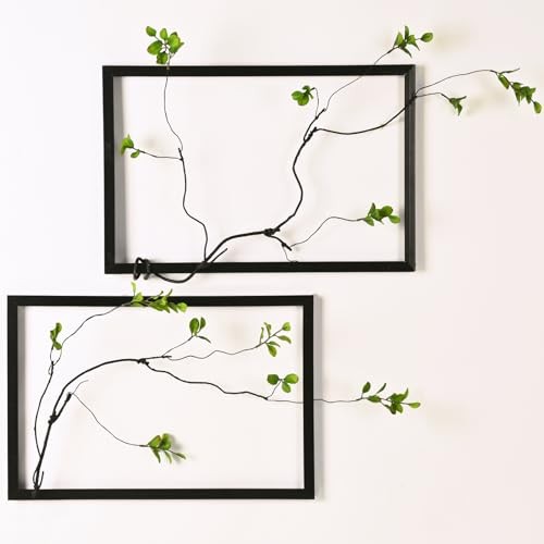 4PCS Artificial Ficus Branches for Vase, Fauxery Stems for Vase 4 Pcs Green gallery