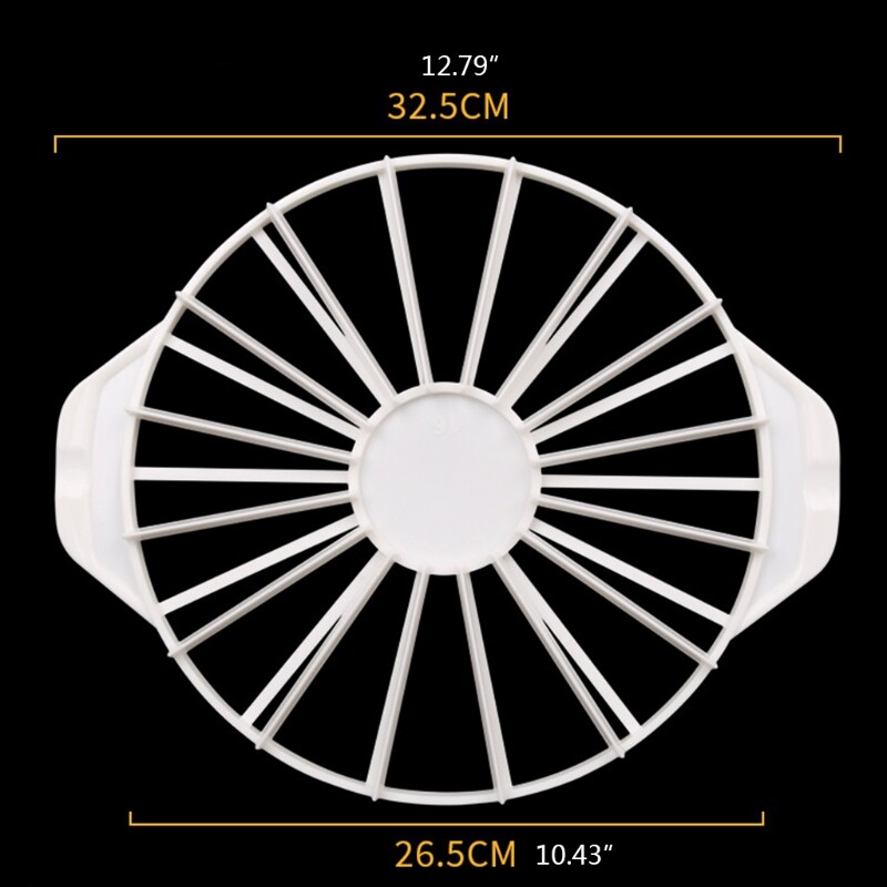 Slicer Cutter Round Equal Portion Marker Divider Baking Tool White gallery