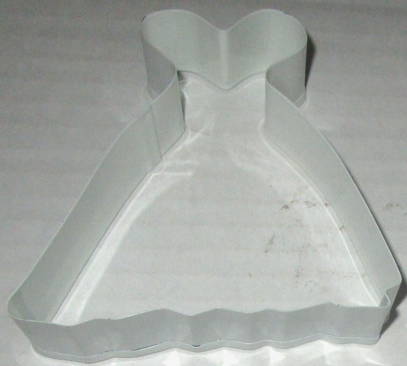 DRESS COOKIE CUTTER ~ by Celebrate-It ~ 3 3/4″ X 3 3/4″