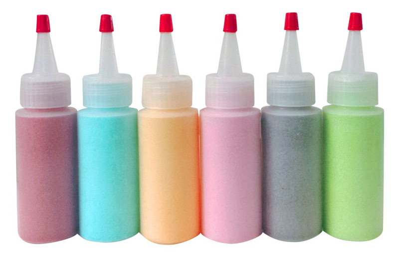 2oz Plastic Squeeze Bottles Yorker Cap New 6pk Replacement Long Tips Bonus 60ml gallery