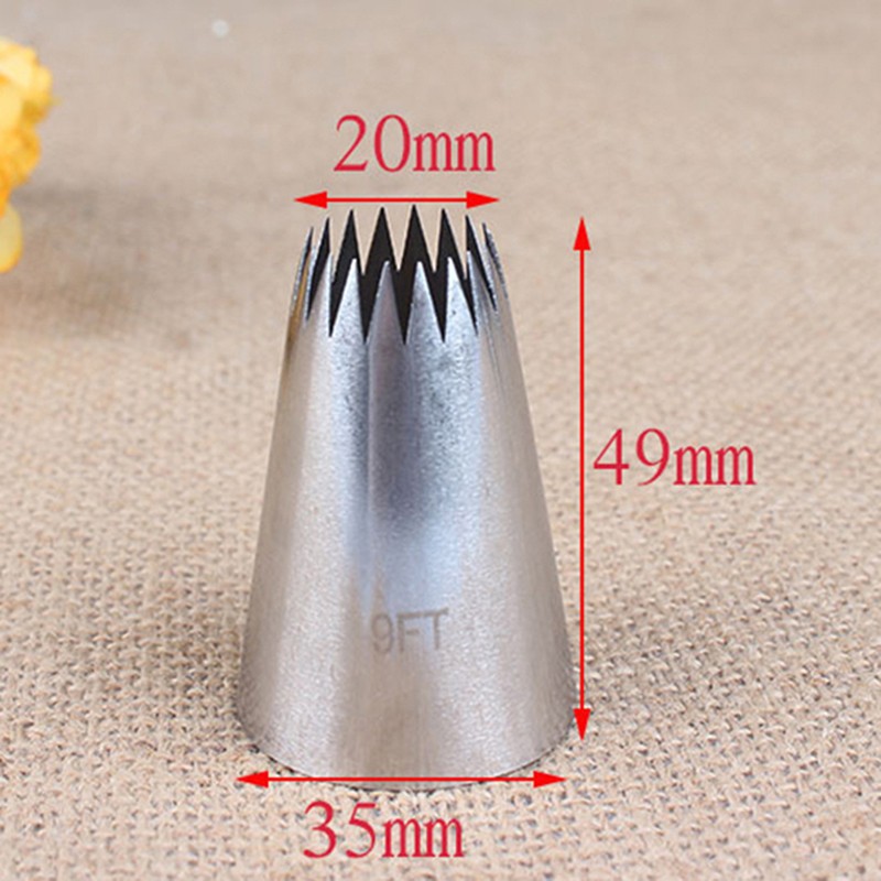 Pastry Tips Ice Cream Tool Icing Piping Nozzles Baking Mold Cake Decorating^ Jo gallery