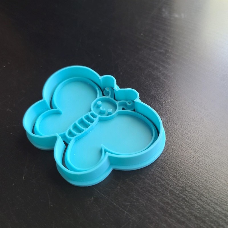 Cookie Cutter & Stamp Butterfly Blue gallery