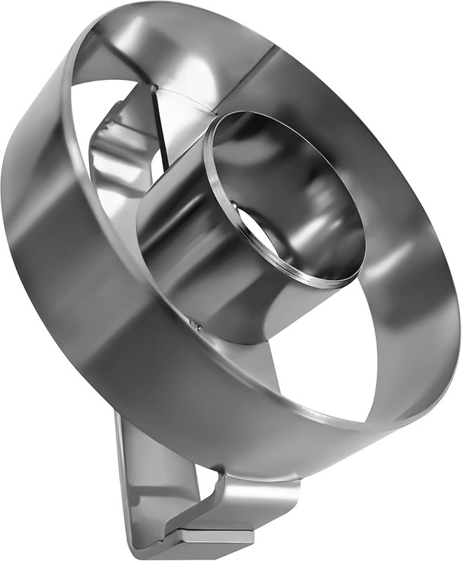 Stainless Steel Commercial Grade Donut Cutters (5 Inch)