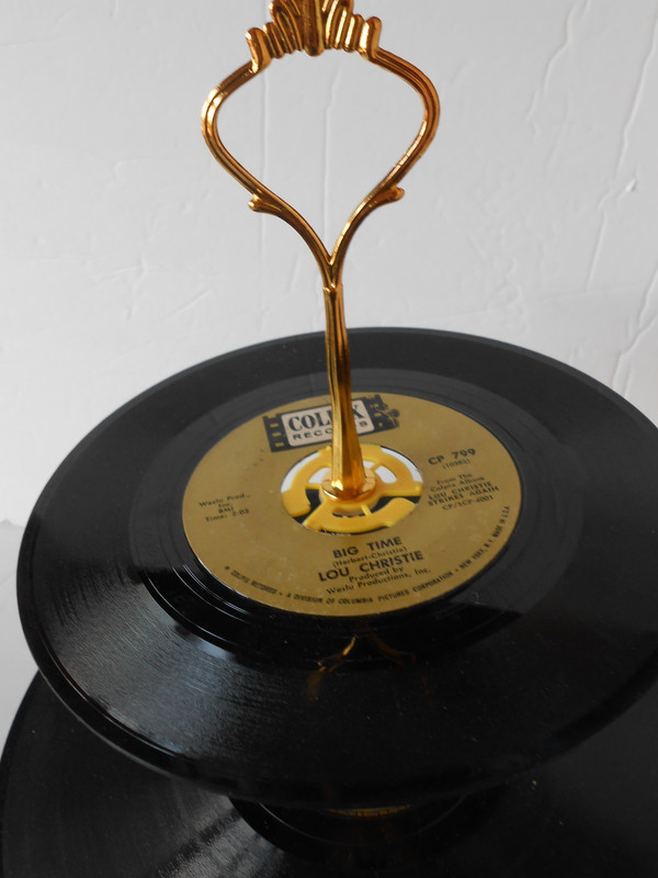 Vinyl Record Cupcake Stand-Lot# 29 gallery
