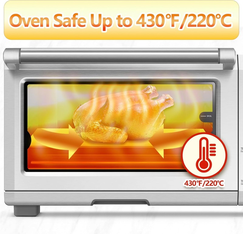 Air Fryer Liners for DCT451 12-in-1 Smart Double Oven, 100pcs gallery