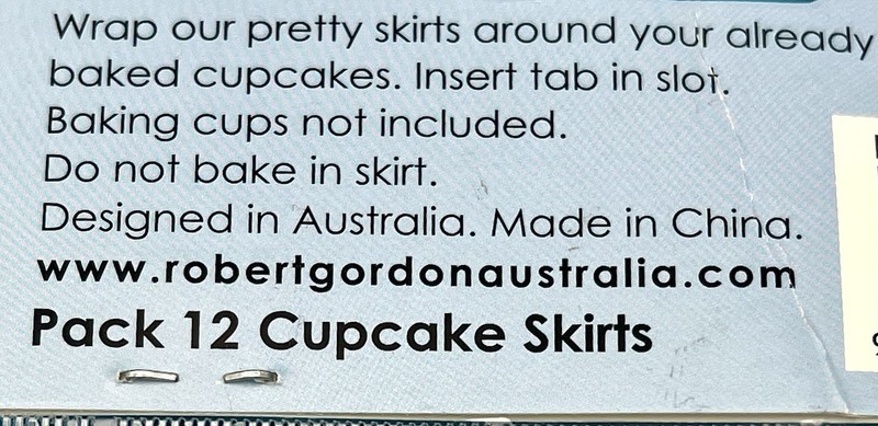 Paper Decoration Cupcake Skirts 2 Packages of 12 Robert Gordon 2 Patterns New gallery
