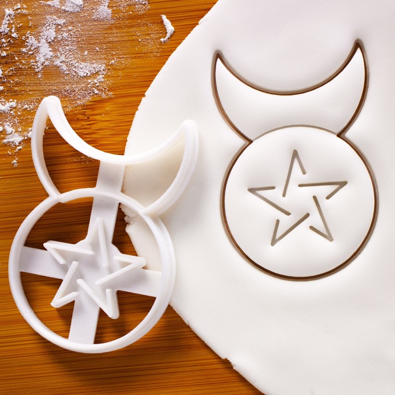 Horned God Cookie Cutter – wiccan neopagan pagan mystical ritual nature Solstice