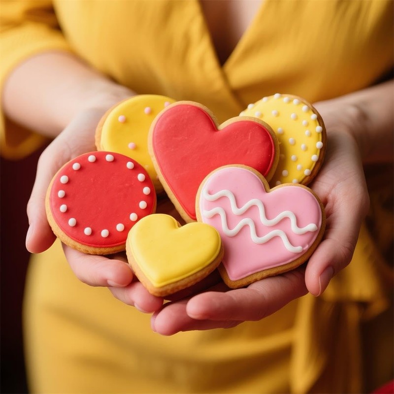 Valentine’s Day Cookie Cutters Heart Cookie Cutter Set 9 Pieces Stainless Steel gallery