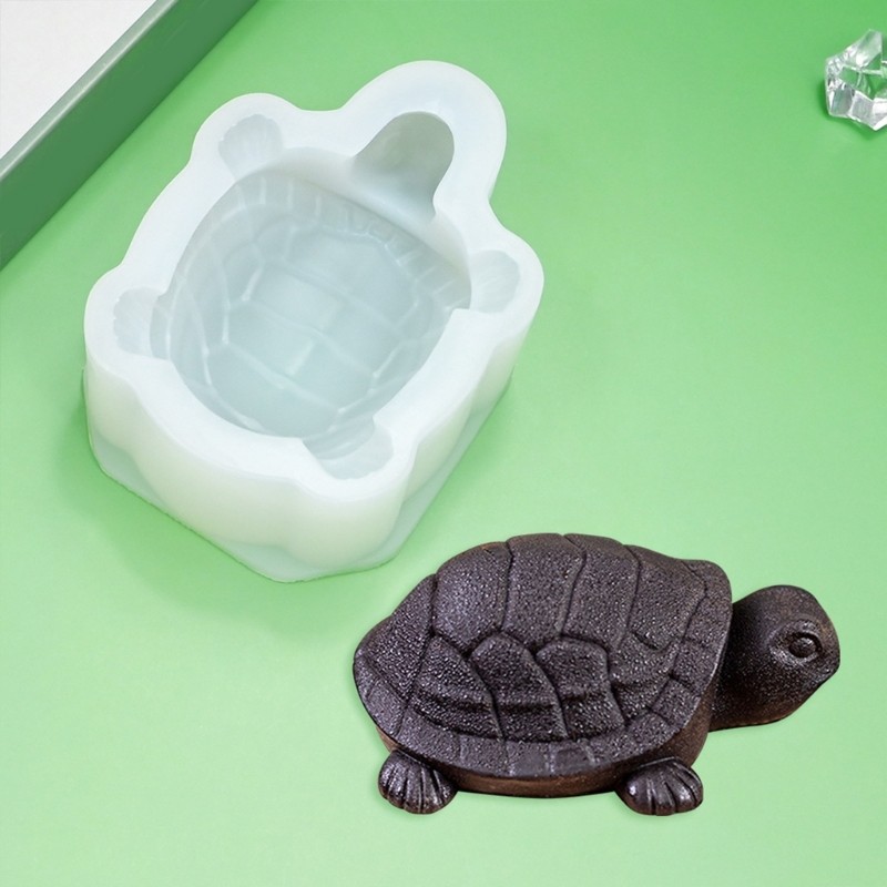 Pack of 2 Turtles Silicone Molds Chocolate Molds Fondant Molds Baking Moulds gallery