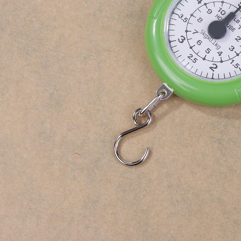 Mini Pointers Digital Hanging Hook Spring Scale Travel 5kg Capacity Food Scale gallery