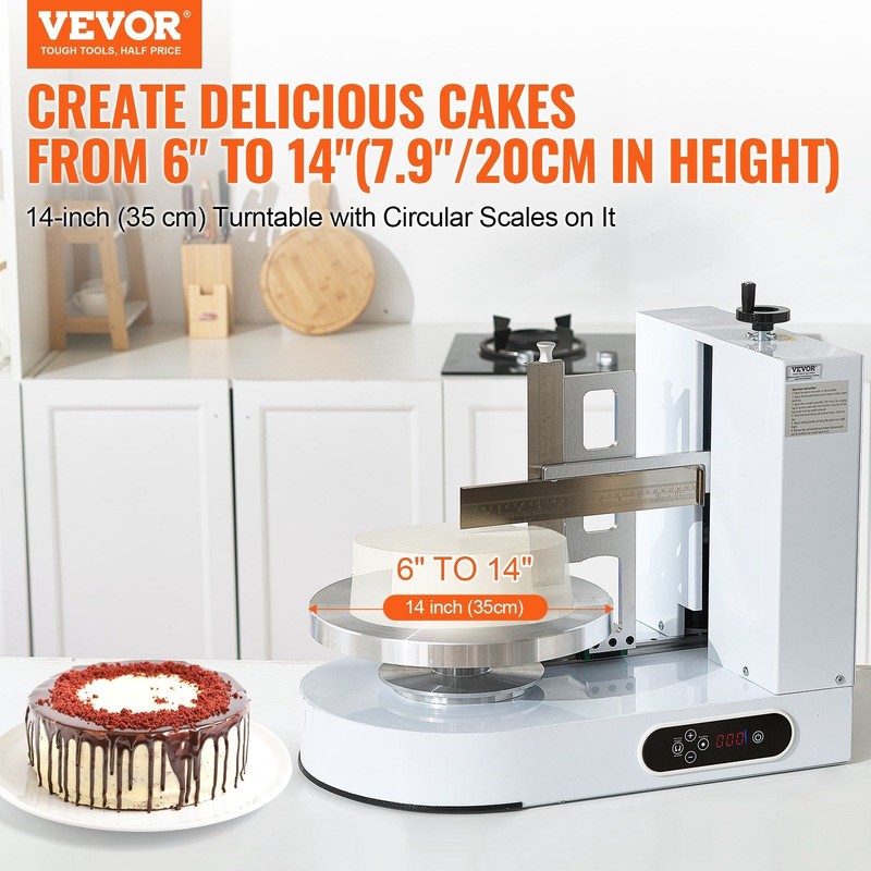 Advanced Cake Icing System 6-14 Inch Fit One Button Operation gallery