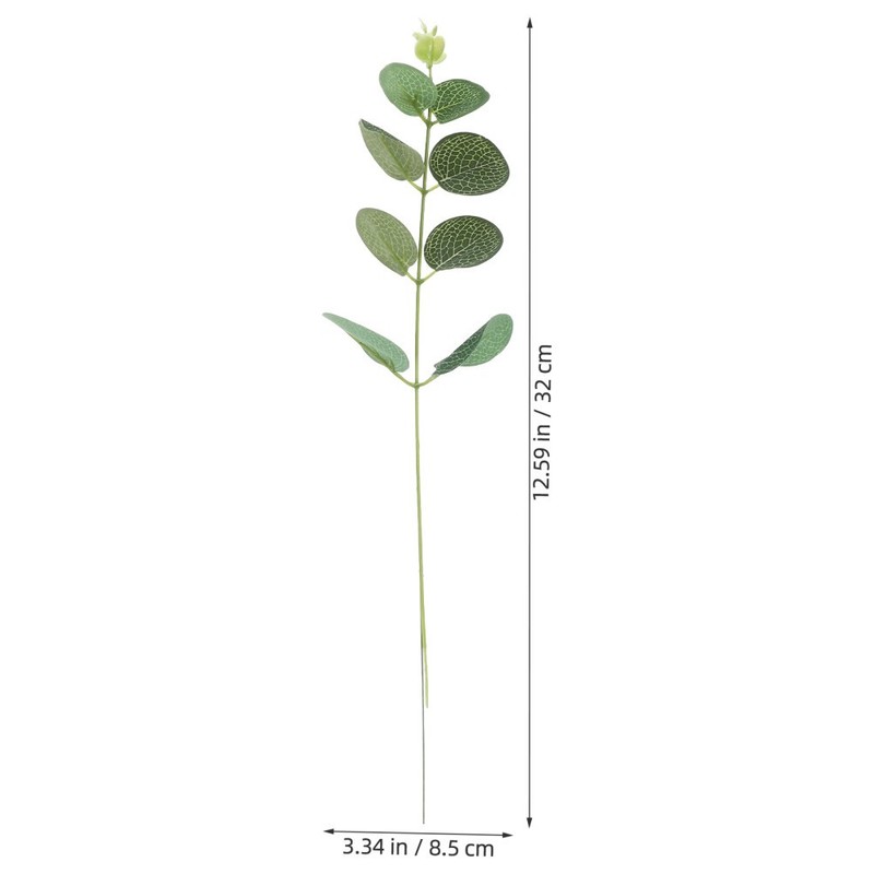 20 Pcs Mini Leaves Eucalyptus Topper Decoration Decorations Edible gallery