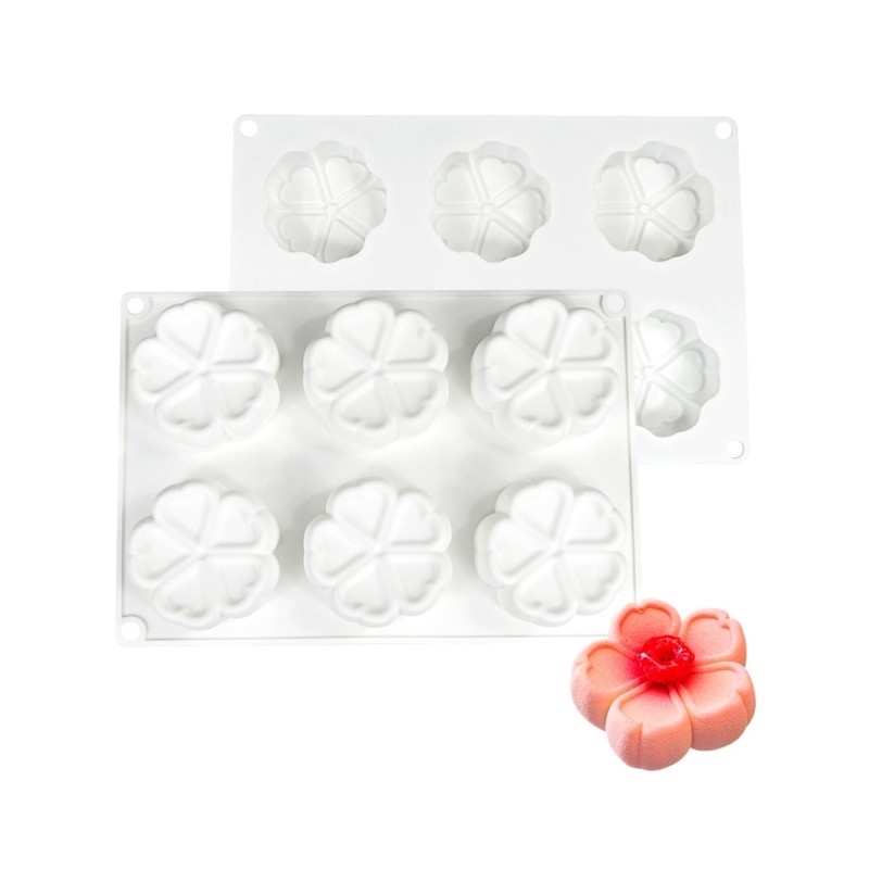 Grade 3D Flower Baking Molds For DIY Dessert Making Home Tool