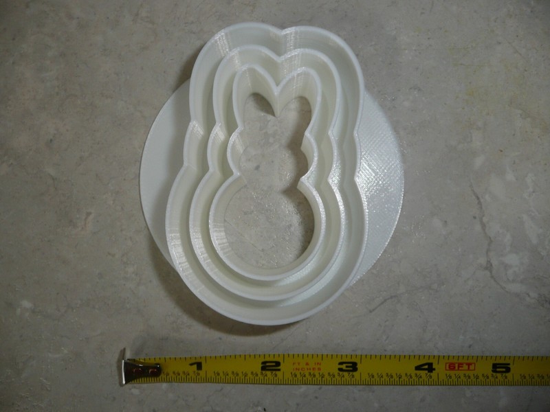 BUNNY RABBIT DESIGN CONCHA CUTTER MEXICAN SWEET BREAD STAMP MADE IN USA PR4976 gallery