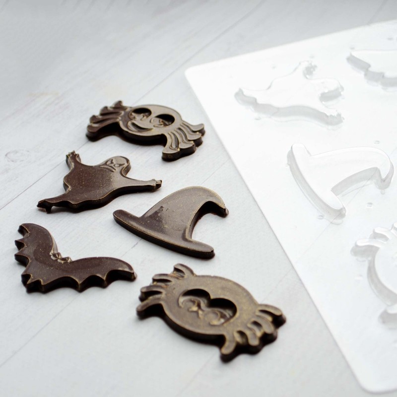 Chocolate Candy Mold Halloween Halloween Mold Reusable Cake Decorating Tools gallery