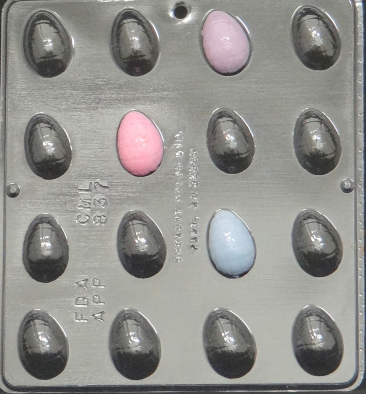 Cracked 1 1/2″ Egg Assembly Chocolate Candy Mold Easter 837 NEW