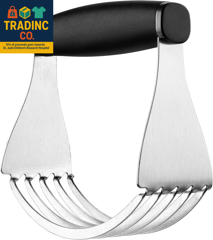 Dough Blender for Baking, Heavy Duty Dough Cutter Tool, Stainless Steel Pastry C gallery