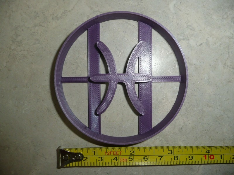 PISCES ZODIAC SIGN ASTROLOGY HOROSCOPE SYMBOL COOKIE CUTTER USA PR4390 gallery