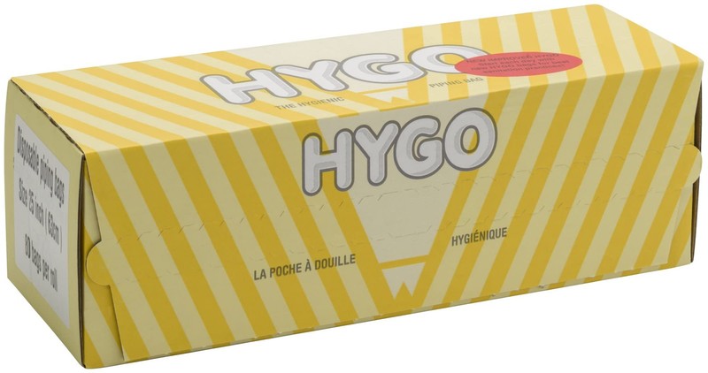 Hygo 25″ Disposable Pastry Bag, Grip-Tight Outer Piping 25 Inch, Clear