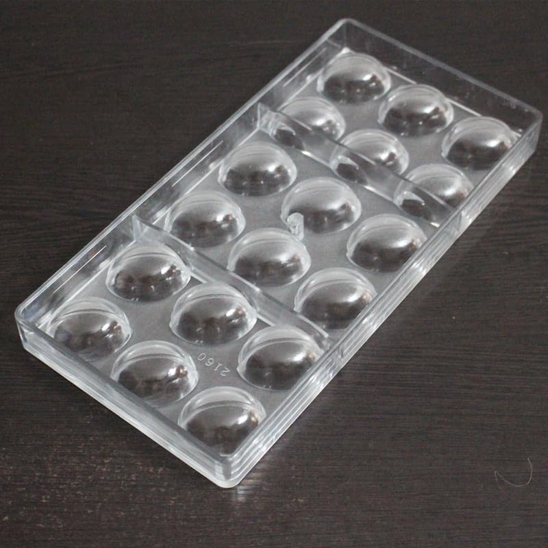 Coffee Bean Shape Polycarbonate Chocolate Bon Bon Mould Truffle Maker 2160 gallery