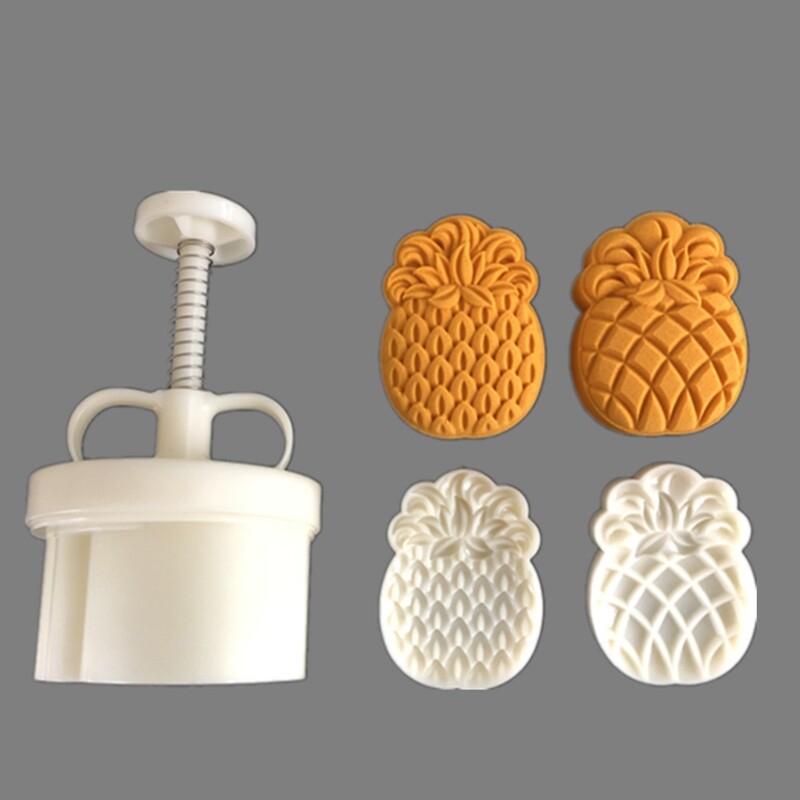 Pineapple Mooncake Mold Cookie Hand Operation DIY Fun Tool Accessory gallery