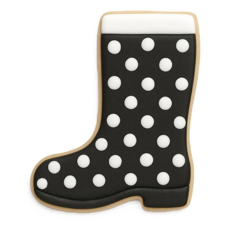 Rainboot Rubber Boot Wellie Garden Boot 3.5'' Cookie Cutter Metal gallery