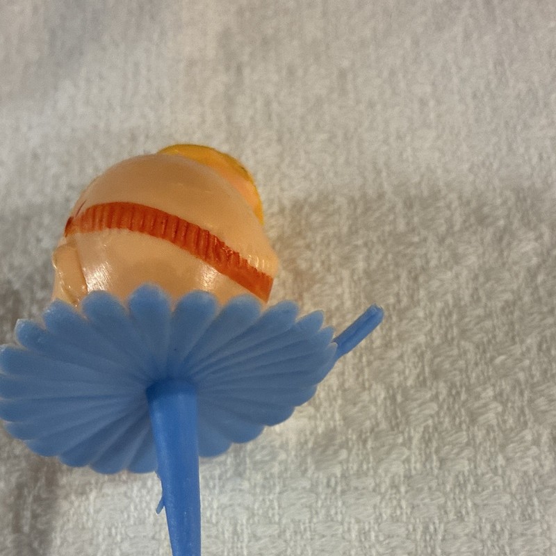 Vintage Plastic Clown Cupcake Pick Topper, Multicolor, Birthday Circus Theme gallery