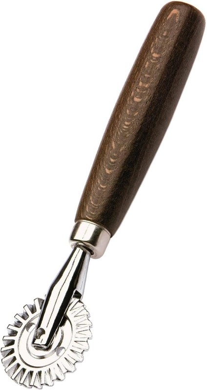 Tredoni 1.6″ Pastry Wheel Dough Crimper Cutter Stainless Steel