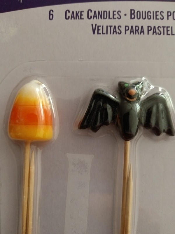 RARE Lot/2 Party Express/Hallmark Halloween Cake Candles/Pick Style-6/Pkg-MIOP gallery