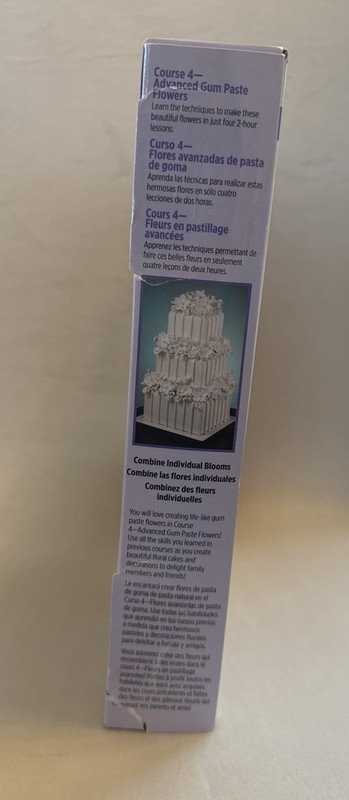 WILTON Advanced Gum Paste Flowers Lesson Plan Course 4 Cake Cupcake Decorating gallery