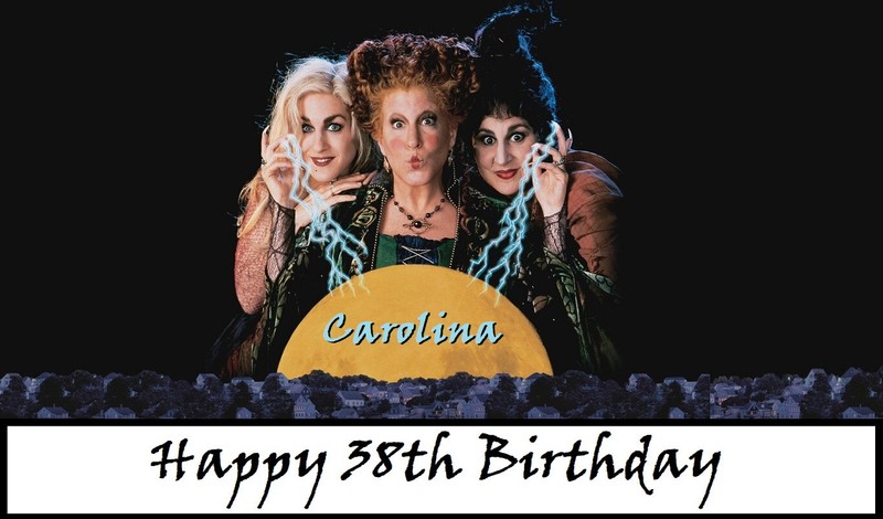 Hocus Pocus Edible Cake Topper Decoration