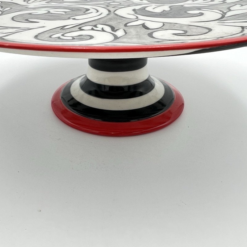 Anthropologie Molly Hatch 9-1/2" Felicitations Cake Dessert Stand gallery