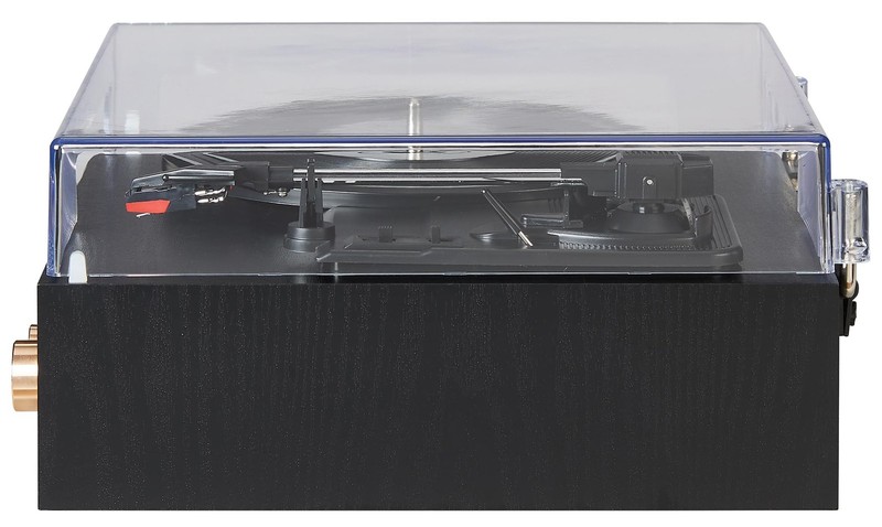 Crosley Cr6045A-Bk Miles 3-Speed Bluetooth In/Out Record Player Turntable gallery