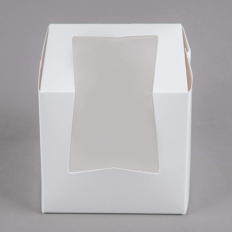 Paper Cupcake Fold & Lock Bakery Box - Pack of 20 - Party Favors - NEW gallery