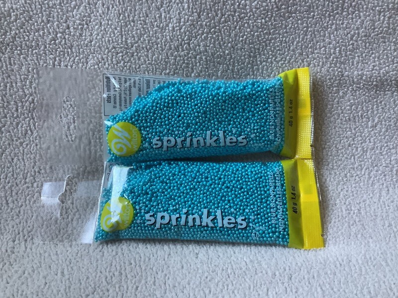 2x Wilton Blue Sprinkles Nonpareils Pouches - W7104087 - Ships Fresh from Canada gallery