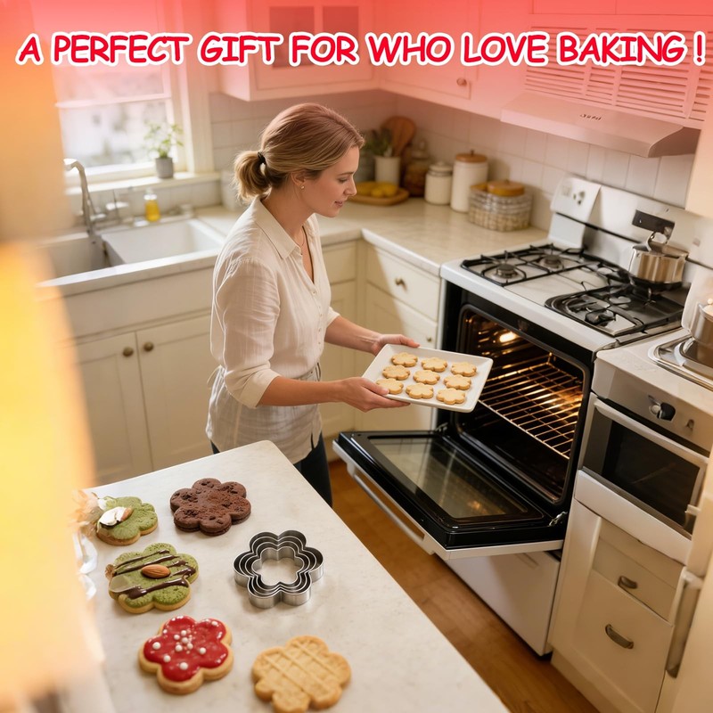 Flower Cookie Cutter Pack Of 5 gallery
