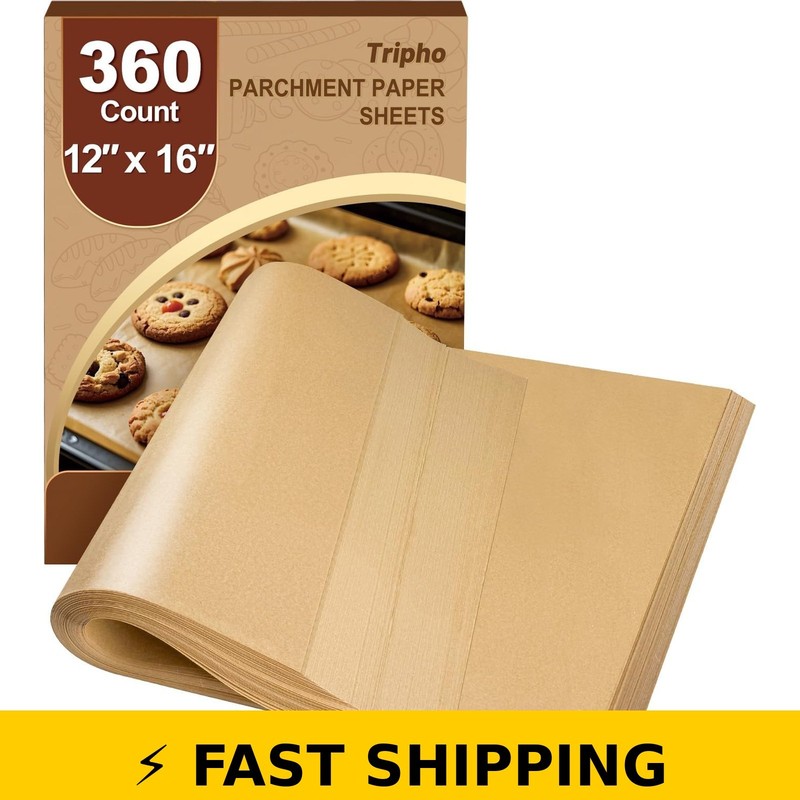 Tripho Heavy Duty Parchment Paper 360 Count 12″x 16″