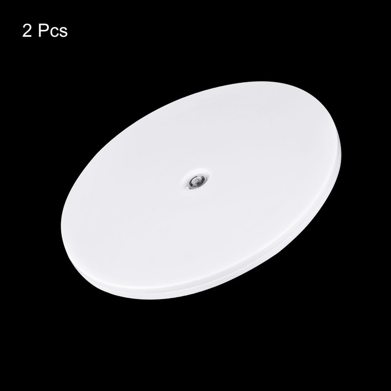 9 Inch Rotary Swivel Bracket with Steel Ball Bearings, White 2pcs gallery