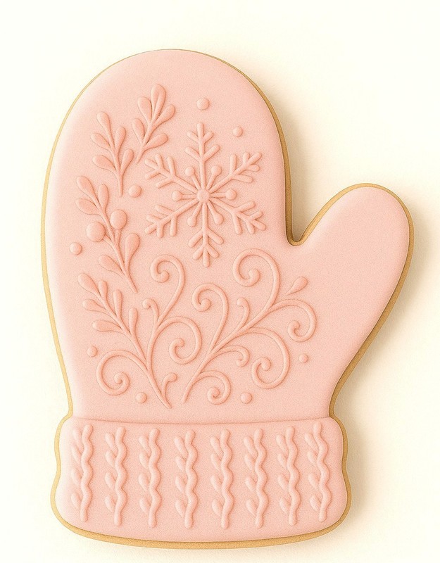 5'' Mitten Christmas Cookie Cutter Metal gallery