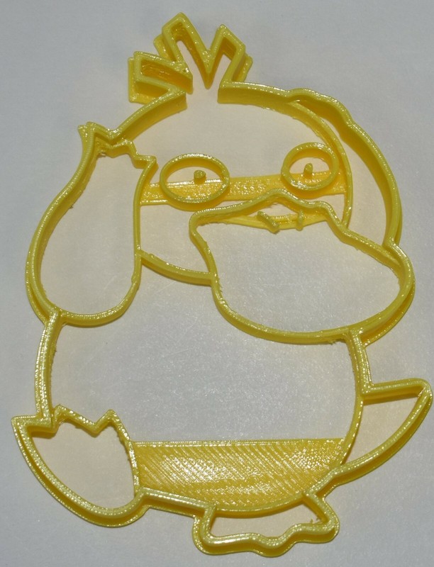 PSYDUCK WATER TYPE POKEMON YELLOW DUCK SPECIAL OCCASION COOKIE CUTTER TOOL PR871