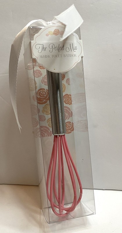 Kate Aspen 13059PK “The Perfect Mix” Pink Kitchen Whisk NEW