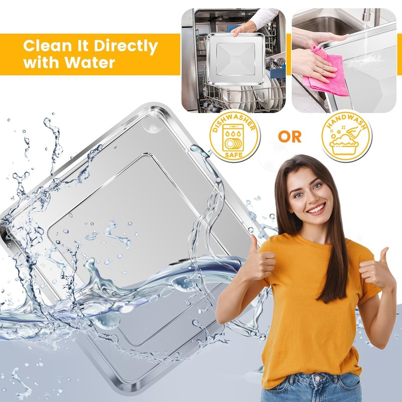 Air Fryer Baking Pan for Nuwave Bravo 10 in 1 21 Qt Air Fryer Toast... Fast Ship gallery