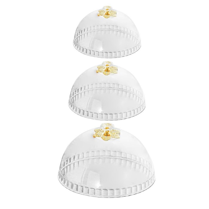 Cake Dome Cover Transparent Food Dome for Birthday Holiday Serving Platter gallery