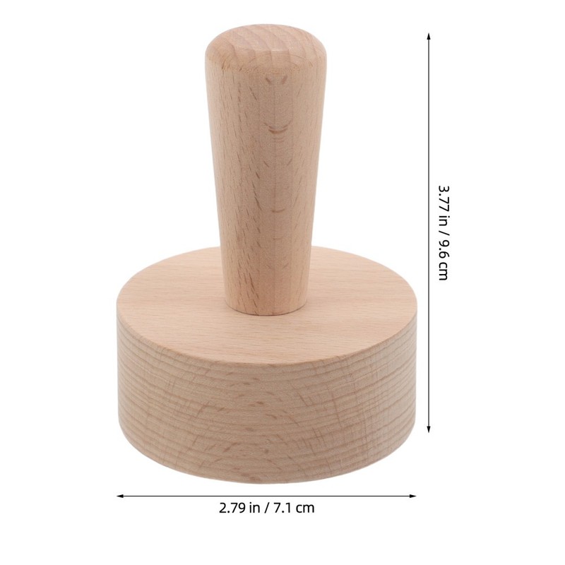 Pastry Dough Press Wooden Tart Tamper Mold For Baking Egg Tarts And Mini Cakes gallery