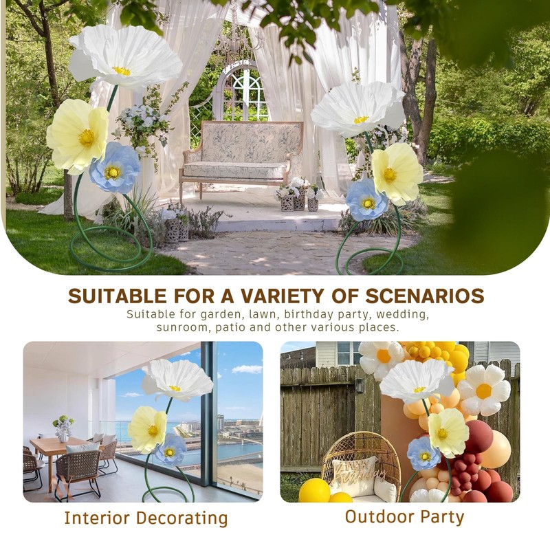 Asdfg Wedding Decorations For Reception Artificial Giant Flowers For Decoration gallery