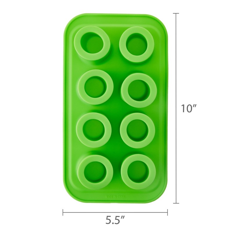 8-Cavity Shot Glass Silicone Mold by W/ Flexible & Nonstick for Epoxy gallery