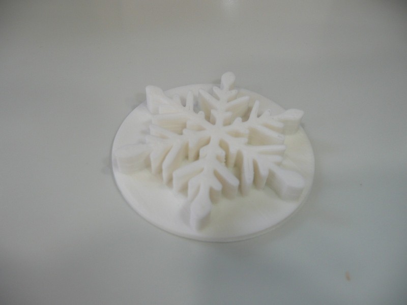 SNOWFLAKE COOKIE STAMP EMBOSSER MADE IN USA PR5557 gallery