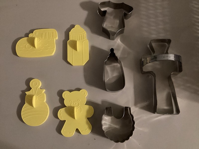 Baby Shower Or Christening Cookie Cutters: 8 gallery