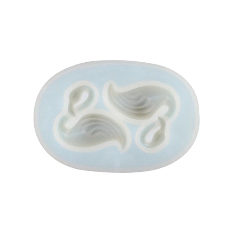 Crown Gooses Wing Silicone Mold Cake Baking Mold for Making Fondant Chocolate gallery